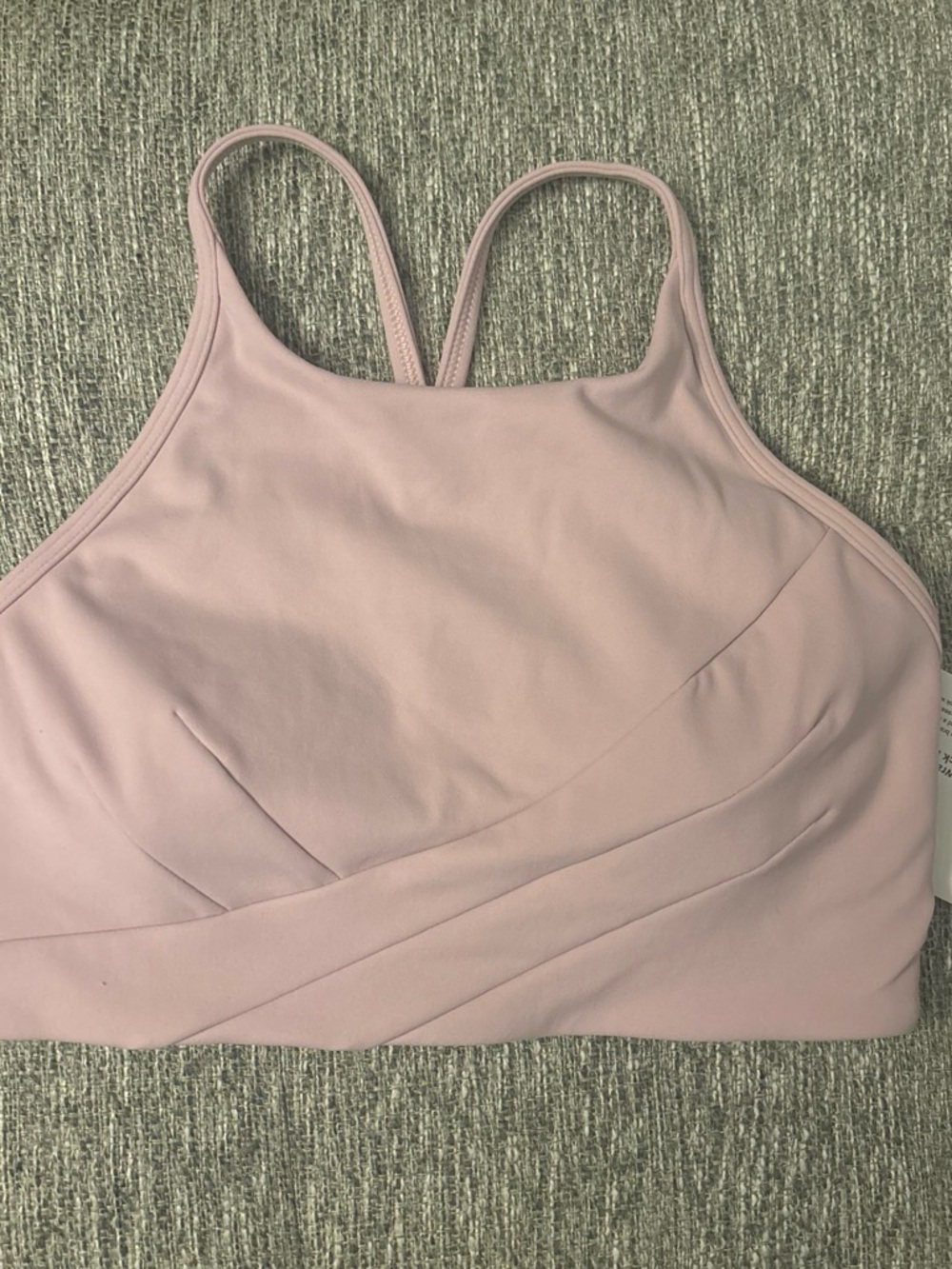 lululemon athletica High-Neck Bralette in Pink Peony New